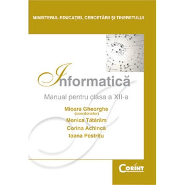 MANUAL CLS. A XII-A - INFORMATICA - M. GHEORGHE