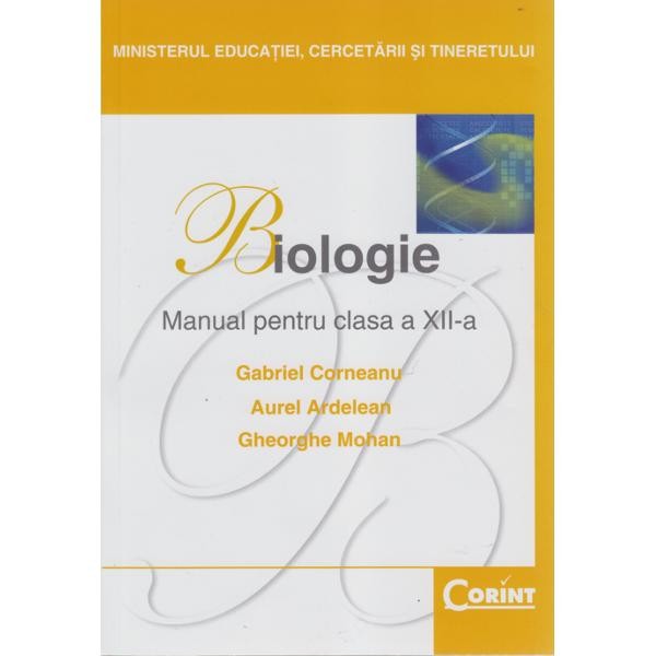 MANUAL CLS. A XII-A - BIOLOGIE - MOHAN