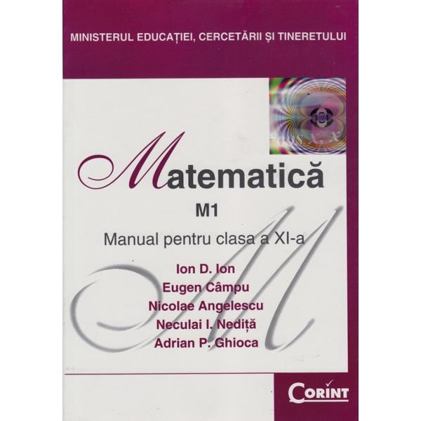 MANUAL CLS. A XI-A MATEMATICA M1