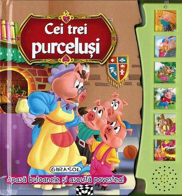 Cei trei purcelusi - apasa si asculta povestea