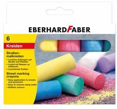 Creta 6 culori desen asfalt Eberhard Faber