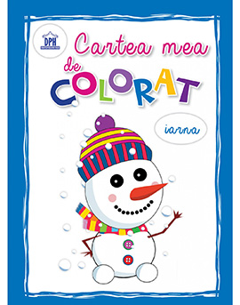 Cartea mea de colorat - Iarna