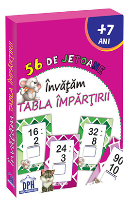 56 de Jetoane - ÃŽnvatam - Tabla Ã®mpartirii