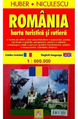 RomÃ¢nia. HartÄƒ turisticÄƒ ÅŸi rutierÄƒ